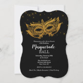 Invitation d'anniversaire de Bal Masqué - TOUT ÂGE (Devant)