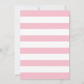 Invitation d'anniversaire de Ballerina (Dos)