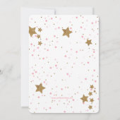 Invitation d'anniversaire de ballet de parties (Dos)