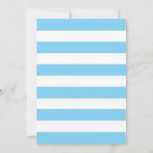 Invitation d'anniversaire de ballon (Dos)