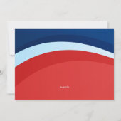 Invitation d'anniversaire de baseball (Dos)