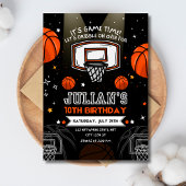 Invitation d'anniversaire de basketball, Anniversa