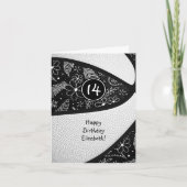 invitation d'anniversaire de basketball bohème doo (Devant)