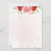 Invitation d'anniversaire de basse-cour pour tout  (Dos)