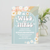 Invitation d'anniversaire de Bête et Trois (Debout devant)