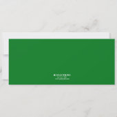 Invitation d'anniversaire de billet de jeu de base (Dos)