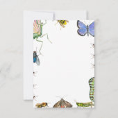 Invitation D'Anniversaire De Bogue Pour Les Enfant (Dos)