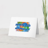 Invitation "__d'anniversaire de bonbon heureux seizième ! " (Dos)