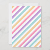 Invitation d'anniversaire de bonbons Two Sweet Swe (Dos)
