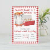 Invitation d'anniversaire de bouillabaisse de frui (Debout devant)