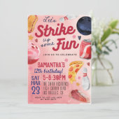 Invitation d'anniversaire de Bowling (Debout devant)