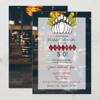Invitation d'anniversaire de bowling