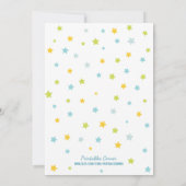 Invitation d'anniversaire de bowling (Dos)