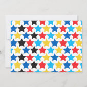 Invitation d'anniversaire de Bowling (Dos)