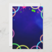 Invitation d'anniversaire de bowling STRIKE UP (Dos)