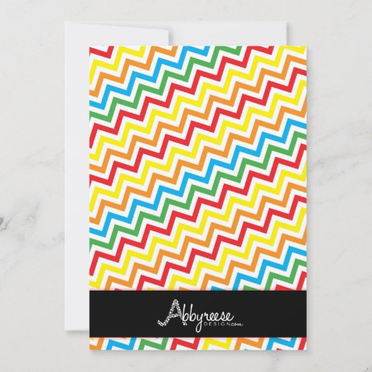 Invitation d'anniversaire de bowling, tableau de b (Dos)