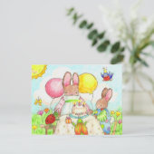 invitation d'anniversaire de bunny et de bug (Debout devant)
