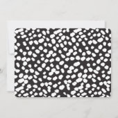 Invitation d'anniversaire de camion-feu (Dos)