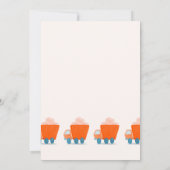 Invitation d'anniversaire de camion, tout âge (Dos)