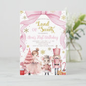 Invitation d'anniversaire de casse-noisette au Pay (Debout devant)