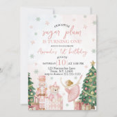 Invitation d'anniversaire de Casse-Noisette Sugar  (Devant)