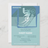 Invitation d'anniversaire de célébration d'événeme (Devant)