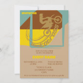 Invitation d'anniversaire de célébration d'événeme (Devant)