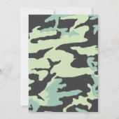 Invitation d'anniversaire de chasse pour des (Dos)