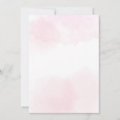 Invitation d'anniversaire de chat mignon (Dos)