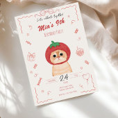Invitation d'anniversaire de chat mignon | Invitat