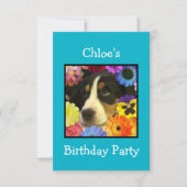 Invitation d'anniversaire de Chloe (Devant)
