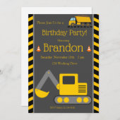 Invitation d'anniversaire de construction, Bull Do (Devant / Derrière)