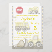 Invitation d'anniversaire de construction, Bull Do (Devant / Derrière)