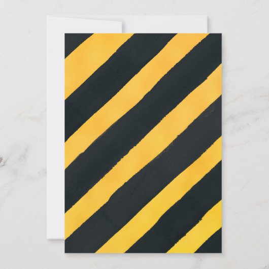 Invitation d'anniversaire de construction pour 3 a (Dos)