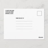 Invitation d'anniversaire de construction 'Tout dé (Dos)