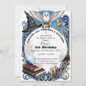 Invitation d'anniversaire de conte de fées pour so (Devant)