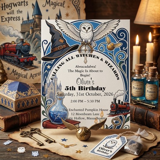 Invitation d'anniversaire de conte de fées pour so