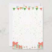 Invitation d'anniversaire de Corgi (Dos)