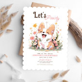 Invitation d'anniversaire de Corgi Puppy | Cute À 