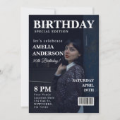 Invitation d'anniversaire de couverture de Chic Ma (Devant)