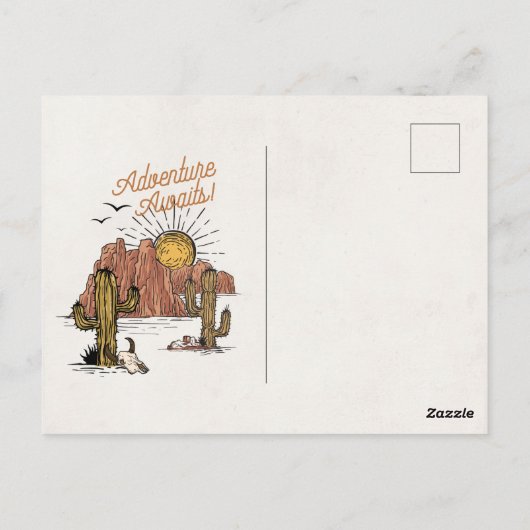 Invitation d'anniversaire de cowboy de Rodéo Far W (Dos)