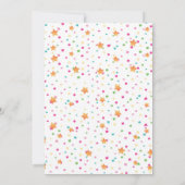 Invitation d'anniversaire de crêpes et de pyjamas (Dos)