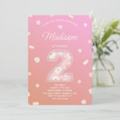 Invitation d'anniversaire de Daisy (Debout devant)