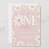 Invitation d'anniversaire de Daisy, Onederful Dais (Devant)