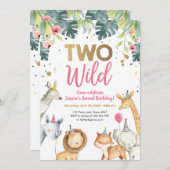 Invitation d'anniversaire de deux animatrices de S (Devant / Derrière)