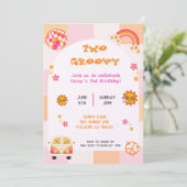Invitation d'anniversaire de deux filles Super (Debout devant)