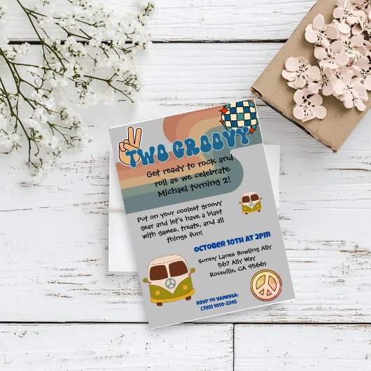 Invitation d'anniversaire de deux garçons Super