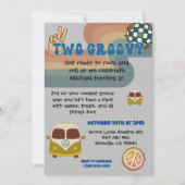 Invitation d'anniversaire de deux garçons Super (Devant)