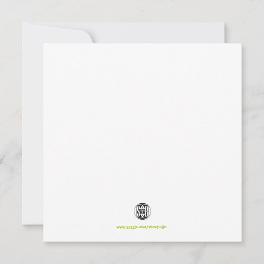 Invitation d'anniversaire de Dinosaur (Dos)