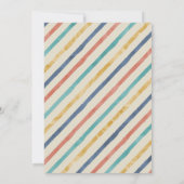 Invitation d'anniversaire de Dinosaur (Dos)